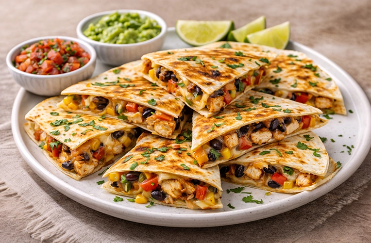 Quesadilla con tortilla