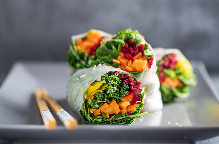Wrap Vegano con tortilla
